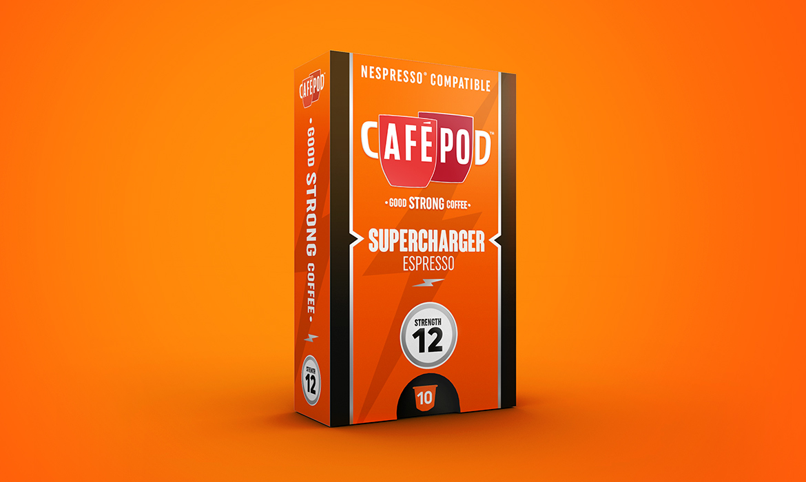 CaféPod Rebrand